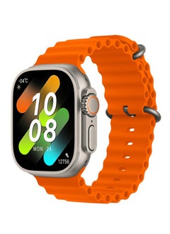 HK HK 10 Ultra A Smart Watch With Wireless Charging Super AMOLED Display AI Chat GPT Playback Music For iOS & Android 