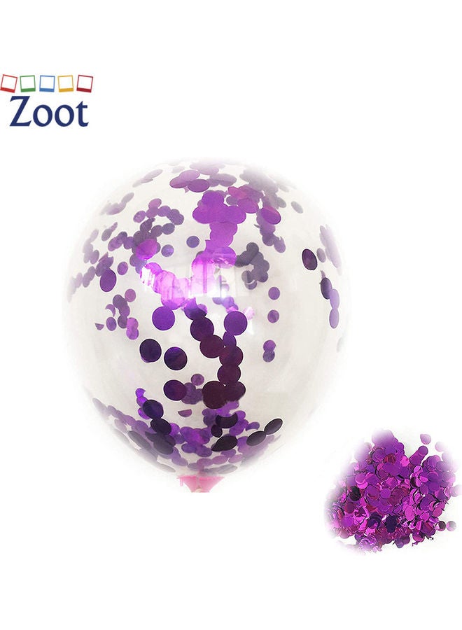 Zoot 50-Piece Confetti Filled Party Decoration Balloons Set 5inch - Image 2