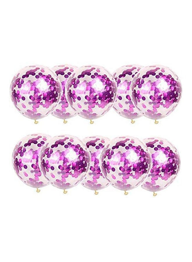 Zoot 50-Piece Confetti Filled Party Decoration Balloons Set 5inch - Image 1