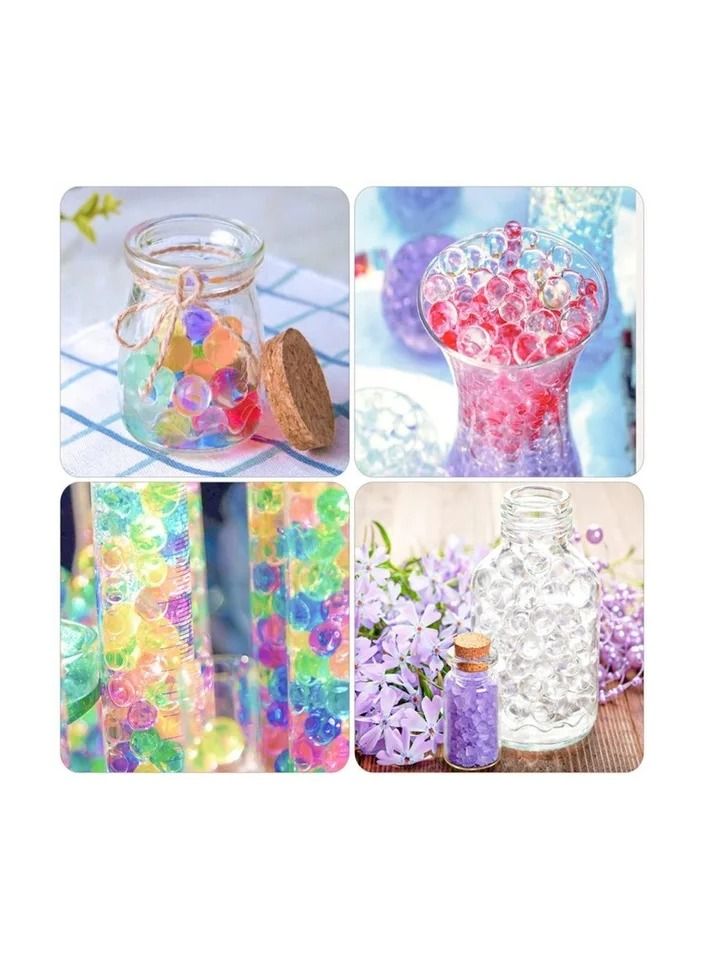 30000-Pieces/Set Hydrogel Pearl Shaped Crystal Soil Water Beads,Bio Gel Ball for Flower,Weeding Mud Growing Magic Jelly Balls