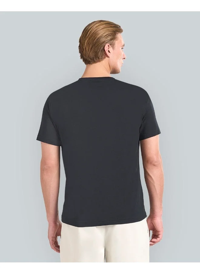 GANT Gant Regular Fit Archive Shield T-Shirt For Men (Grey Melange)