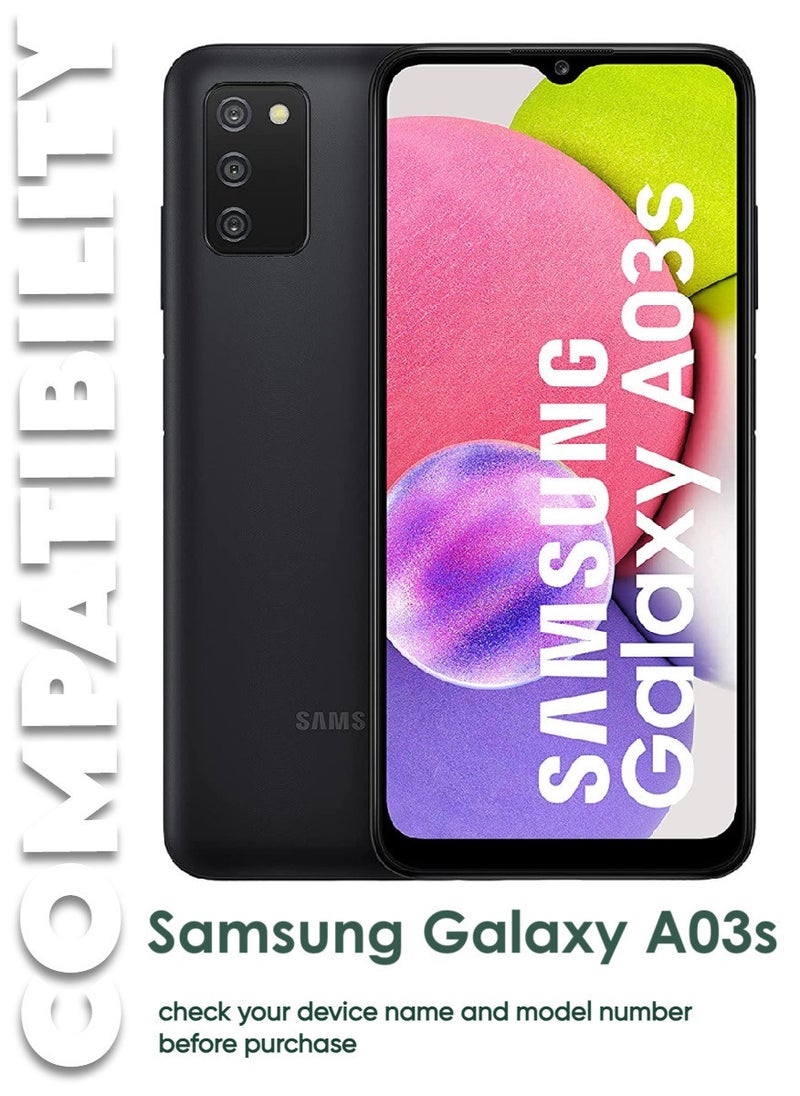 ACLIX 4 Pieces Antistatic ESD Dustproof Premium Quality High Definition Tempered Glass Screen Protector Designed For Samsung Galaxy A03s - Image 3