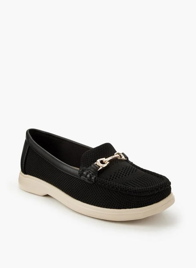Flora Bella By Shoexpress Flora Bella Women Mesh Textured Loafers