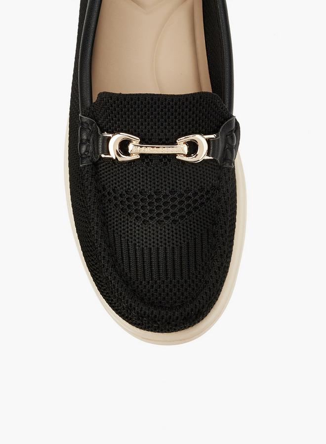 Flora Bella By Shoexpress Flora Bella Women Mesh Textured Loafers - Image 4