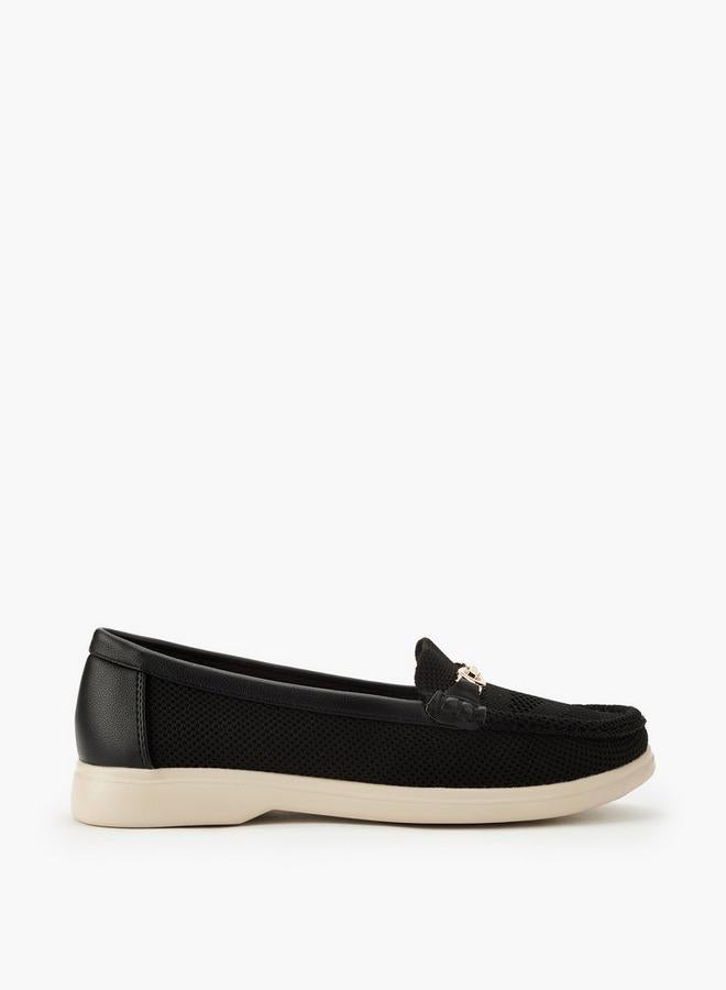 Flora Bella By Shoexpress Flora Bella Women Mesh Textured Loafers - Image 3