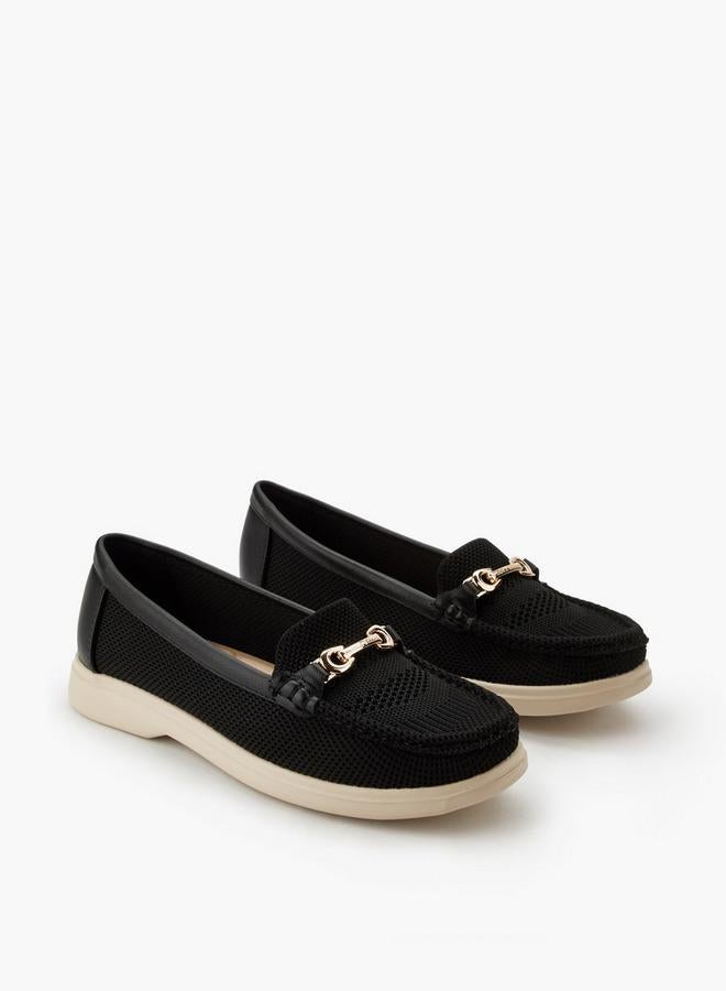 Flora Bella By Shoexpress Flora Bella Women Mesh Textured Loafers - Image 1