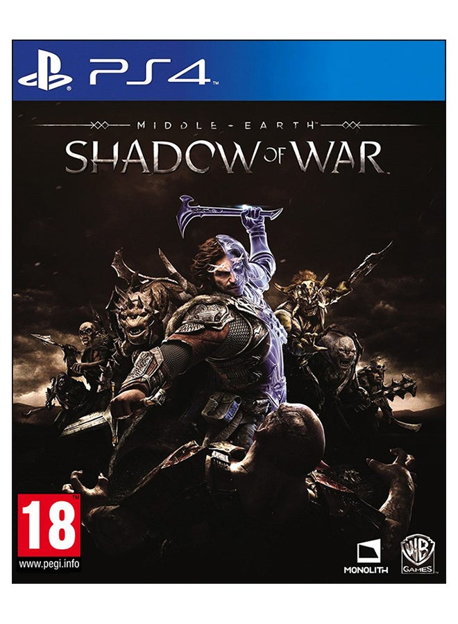 Middle Earth: Shadow Of War (Intl Version) - Action & Shooter - playstation_4_ps4