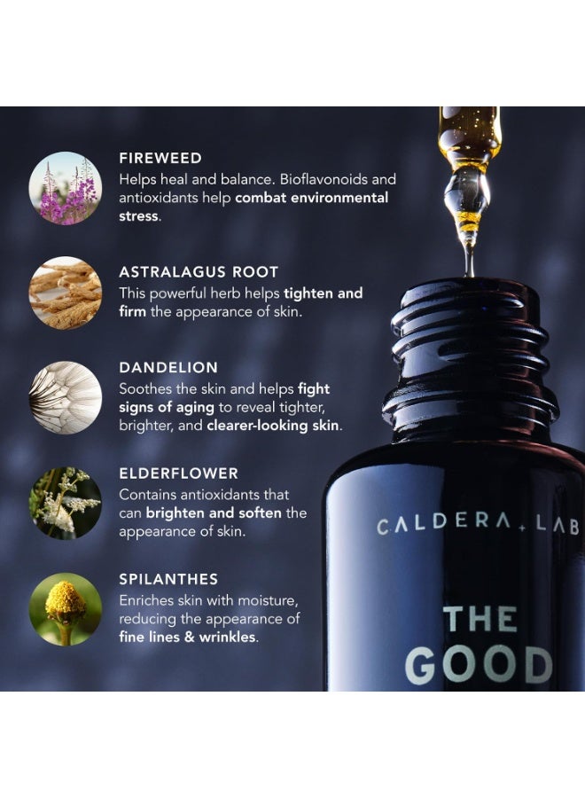 Caldera + Lab Men's Organic Moisturizing Face Serum for Dry, Sensitive,&Normal Skin – Vegan, Natural&Antioxidant Packed Skincare Facial Oil - Image 3