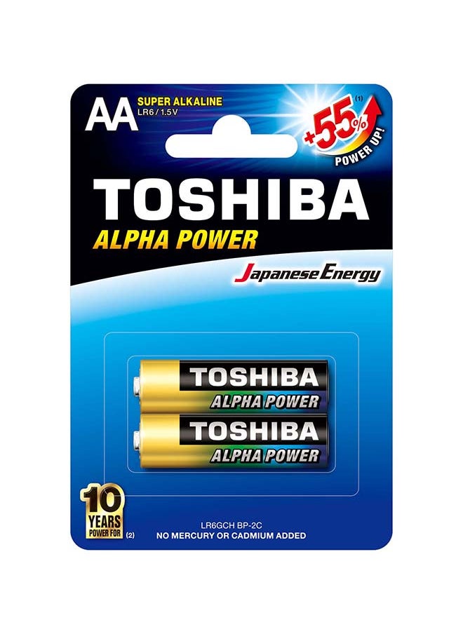 Toshiba - Toshiba Alpha Power LR6GCH BP- 2C AA - Image 1