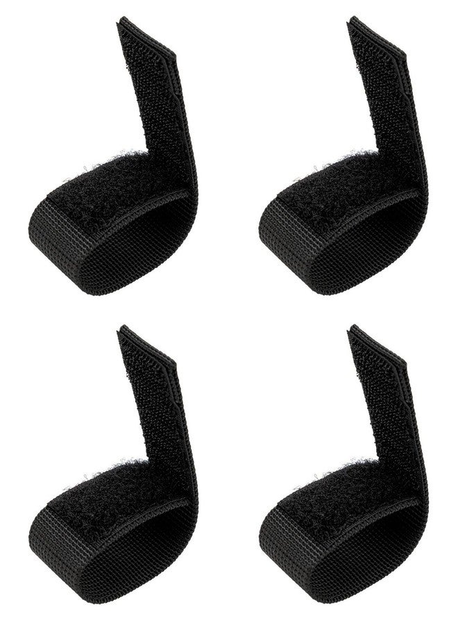 TACNEX Duty Belt Keepers w/Hook & Loop Closure for 1" Wide Utility Belt Loop Stays Nylon Tactical Backpack Strap Holder Retainer Police Law Enforcement Security Military Accessories BK - Image 4