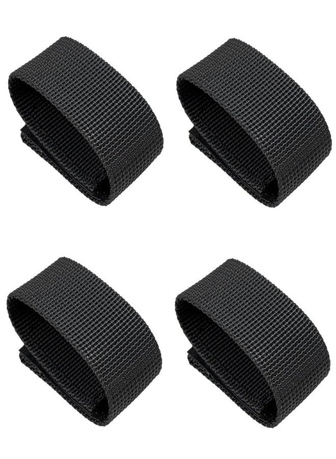 TACNEX Duty Belt Keepers w/Hook & Loop Closure for 1" Wide Utility Belt Loop Stays Nylon Tactical Backpack Strap Holder Retainer Police Law Enforcement Security Military Accessories BK - Image 5