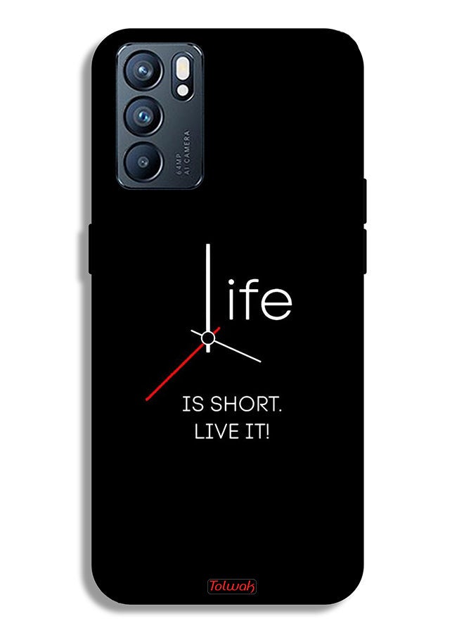 Tolwak جراب حماية لهاتف Oppo Reno6 5G الحياة قصيرة - Image 2