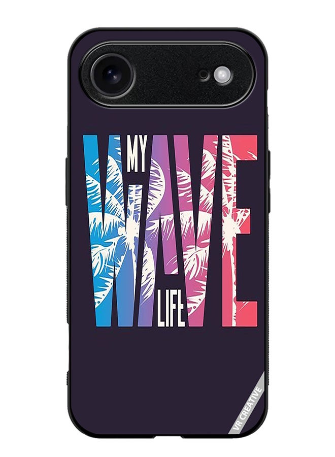 VR CREATIVE Protective Case Cover For Apple iPhone 17 Air Wave Design Multicolour