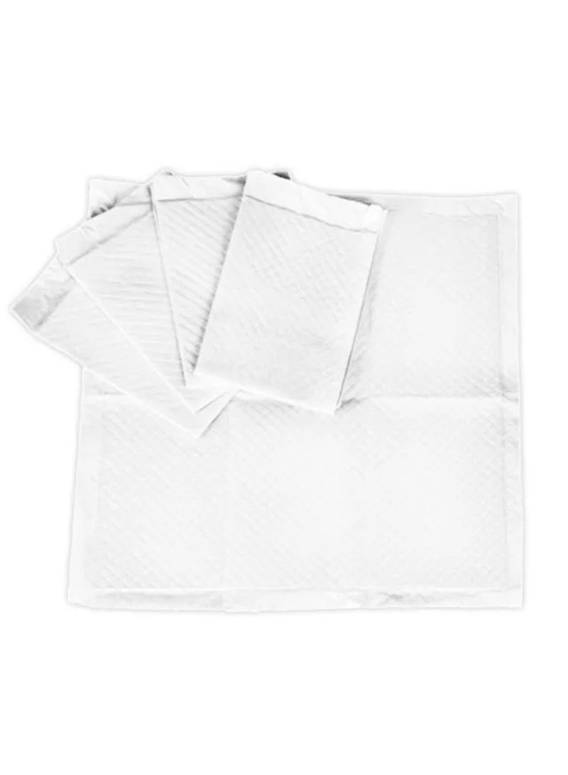 STAR BABiES Combo Pack Pack Disposable Changing Mat 30Pcs Disposable Towel 3Pcs Bibs 30Pcs White - Image 3