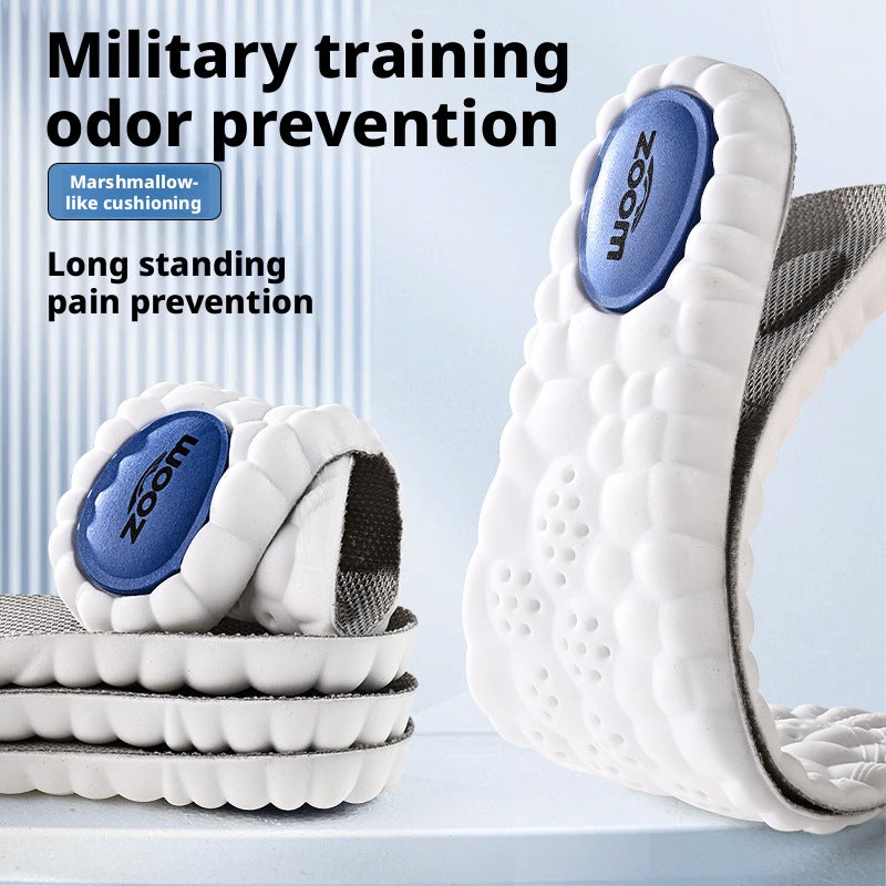 Cloud-like 4D Arch Support Insole, High Elasticity, Shock Absorption, Antibacterial & Odor Resistant - Image 2