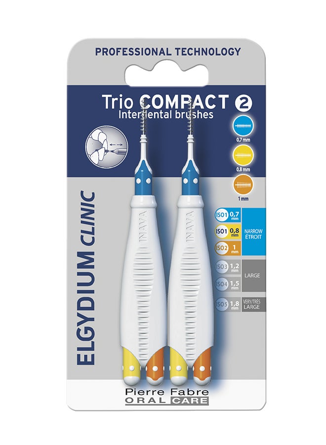 Elgydium Clinic Trio Compact Mixed Narrow