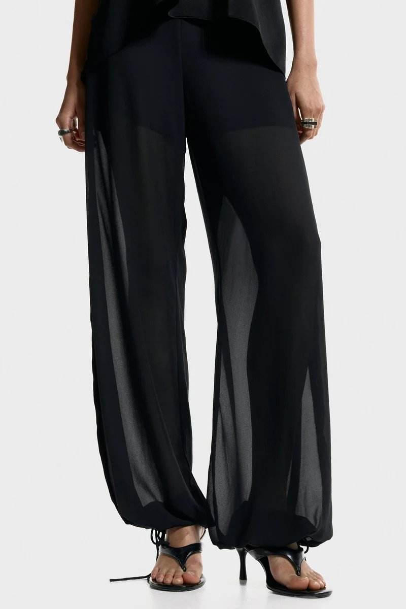H&M Chiffon trousers
