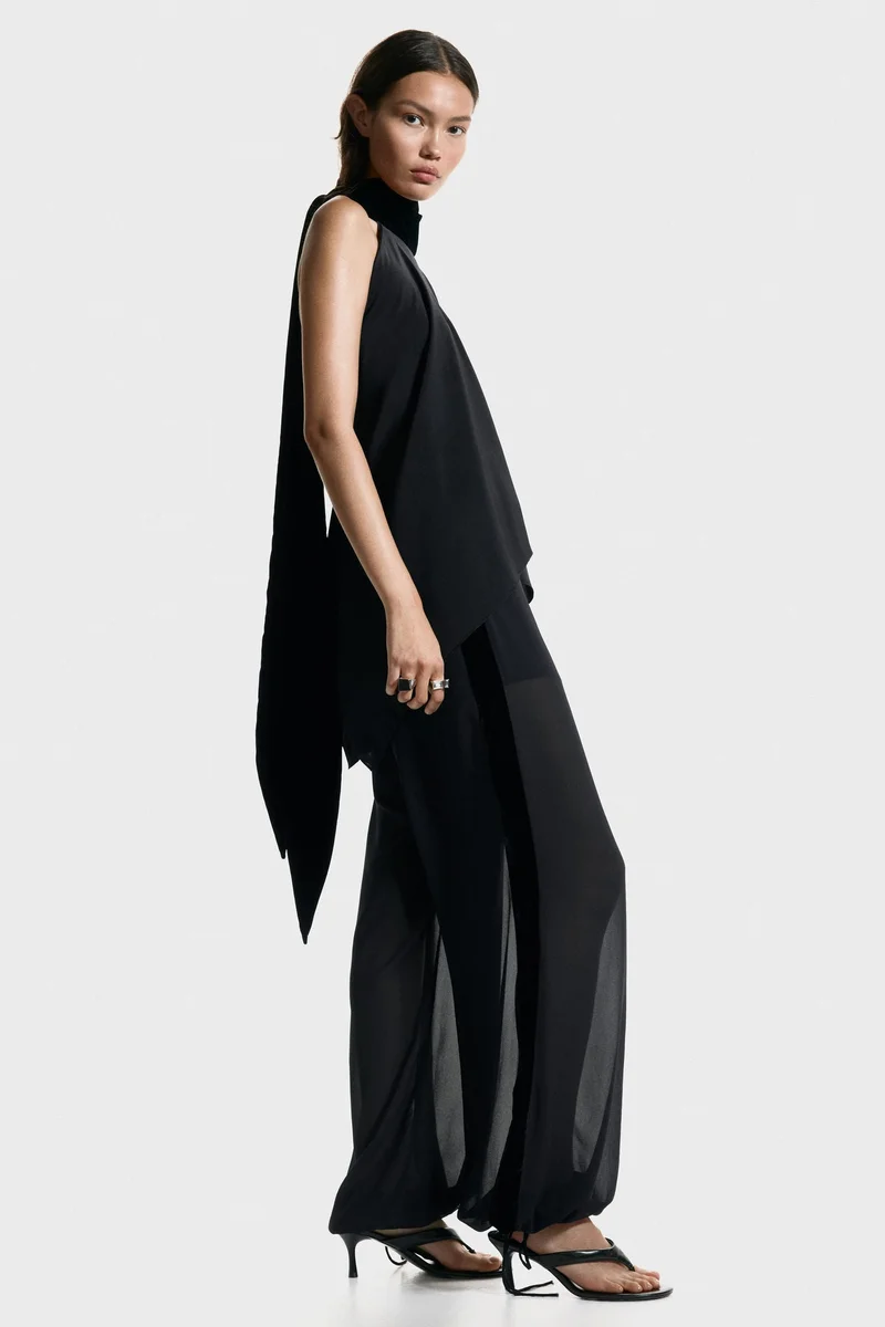 H&M Chiffon trousers