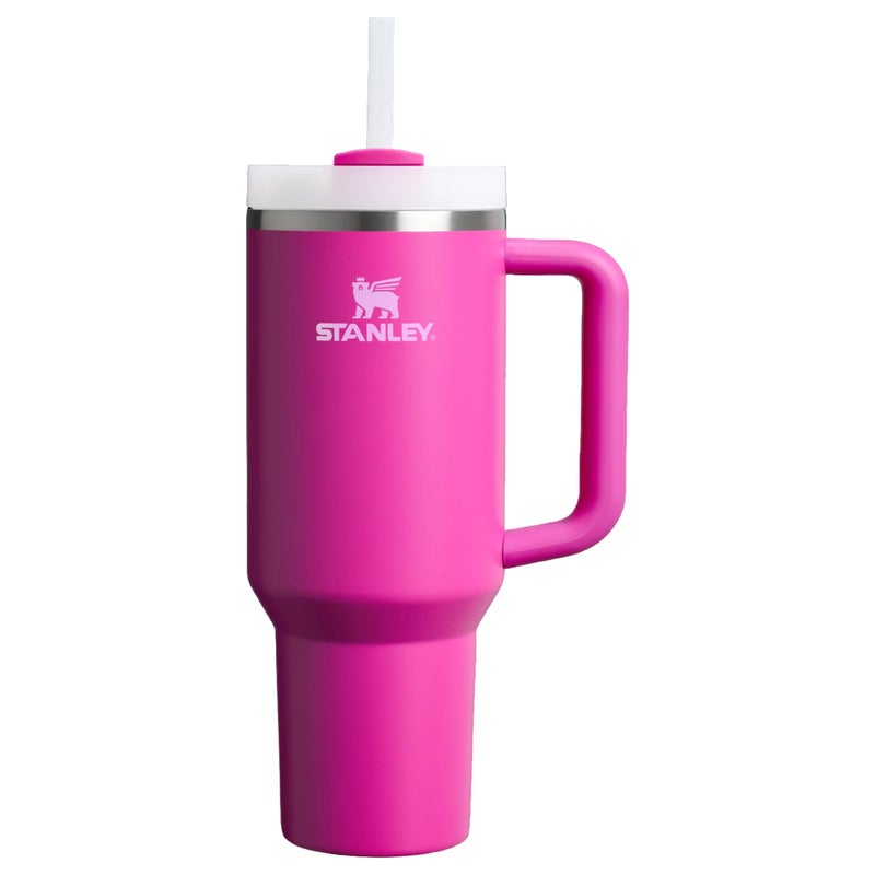 Stanley 40oz Stanley Quencher 2.0 Tumbler Insulated Travel Cup with Handle & Straw – Violet Blossom - Image 1