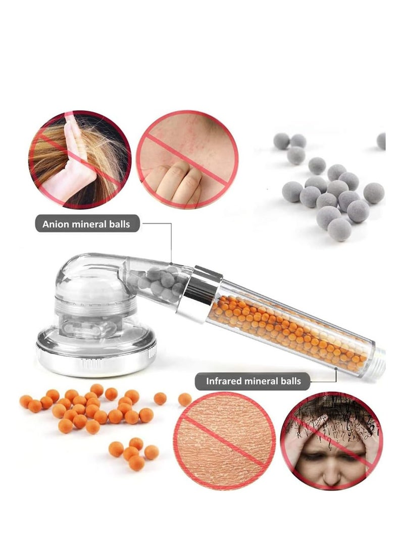 High-Pressure Handheld Shower Head – Water-Saving with Negative Ion Technology, 3 Spray Modes, Built-in Purification Filter, Stylish ABS Design, Easy Tool-Free Installation, Spa-Like Shower Experience for Skin & Hair Care! - Image 4