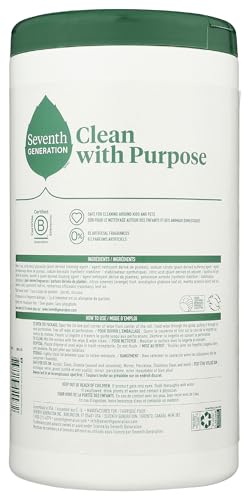 Seventh Generation MultiSurface Wipes Garden Mint Scented 70 Count - Image 3