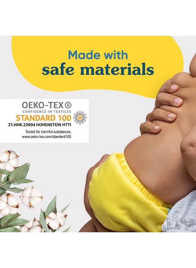 Charlie Banana Reusable 100% Cotton Baby Wipes, Super Soft and Washable, 10 Pack Reusable Cloth Wipes - Image 3