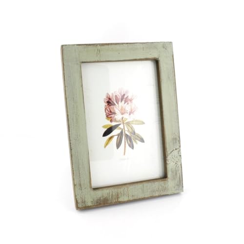 Zhenzan Frames 4x6 Inches Simple Rectangular Desktop Family Picture Photo Frame with Glass Front (Green) - Image 2