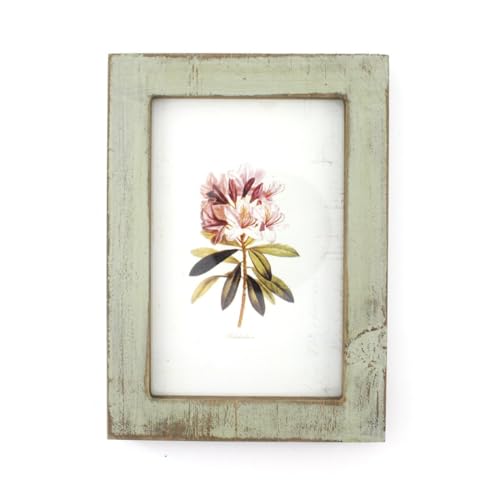 Zhenzan Frames 4x6 Inches Simple Rectangular Desktop Family Picture Photo Frame with Glass Front (Green) - Image 4