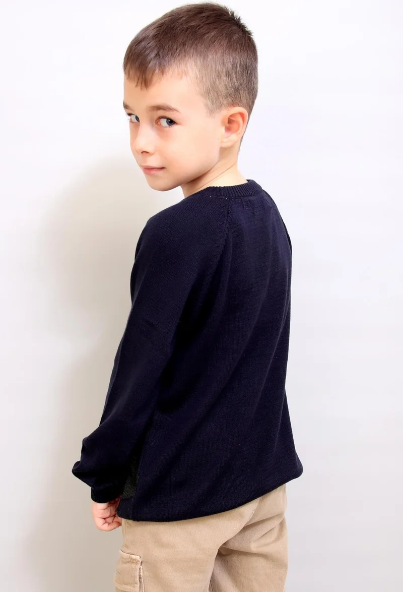 Alexander Gardi Kids Camouflage Patterned Sweater (C19-AG50470)
