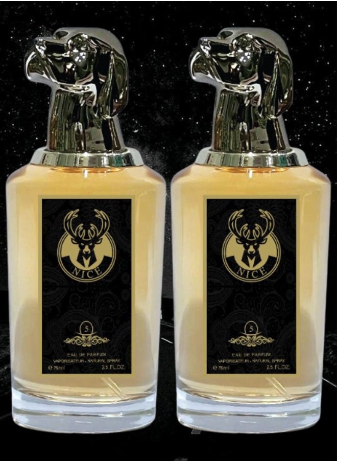 NICE - 2 Pieces Nice Perfume Number 5 75ml EDP - Image 1