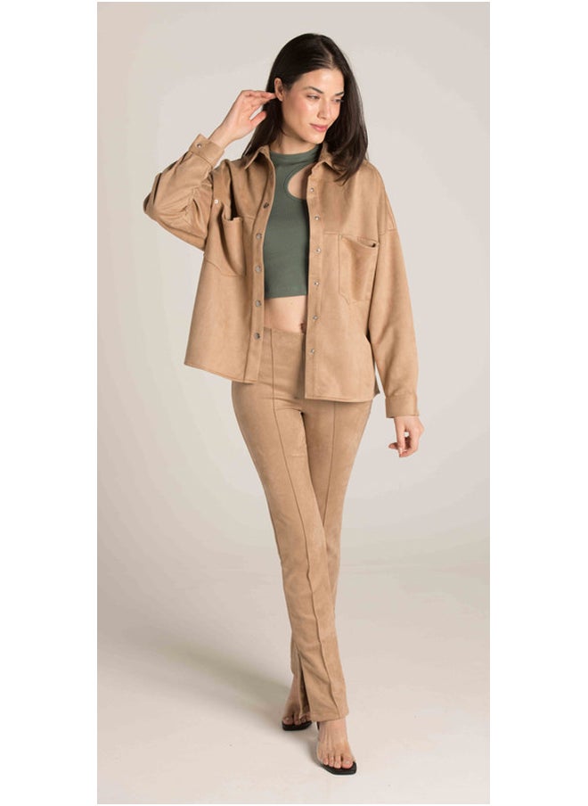 Marco Bergamo - SIDE ZIP STRAIGHT LEG PANTS - Image 1
