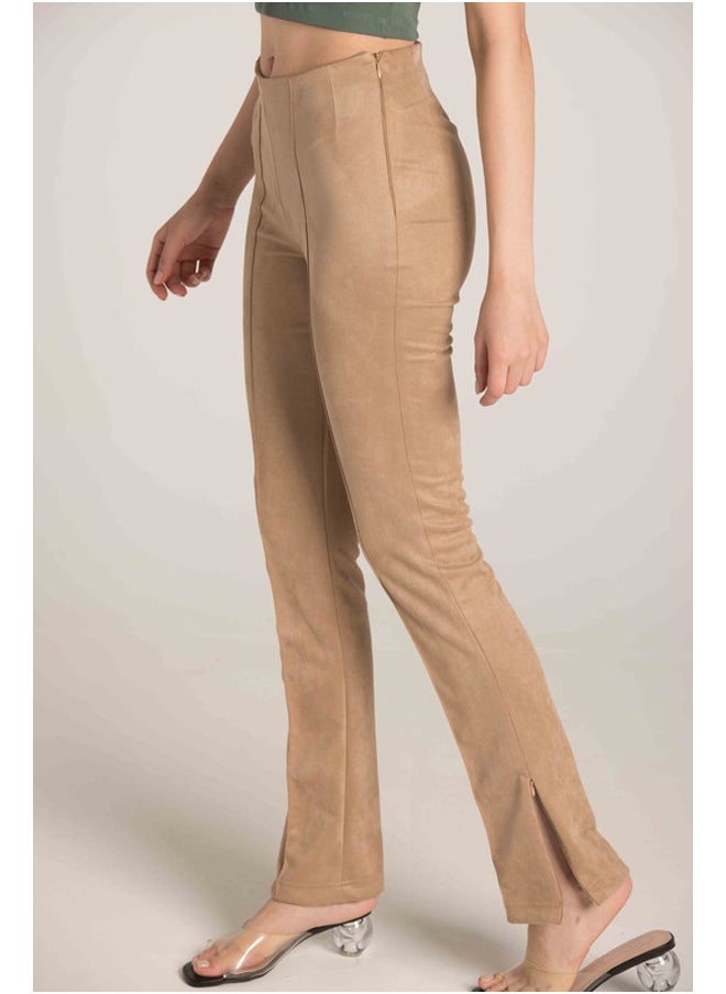 Marco Bergamo - SIDE ZIP STRAIGHT LEG PANTS - Image 1