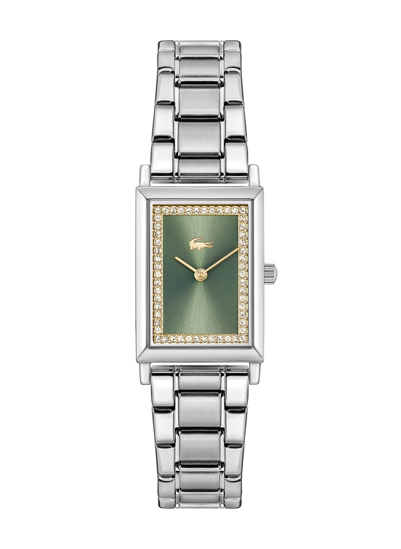 LACOSTE RECTANGLE ANALOG WOMEN'S GREEN CASE WATCH - 2001406 - pzsku/Z7F66547787FA15340F20Z/45/_/1728379509/eb4bda20-6efd-49cf-adcb-1f8cb56f208b