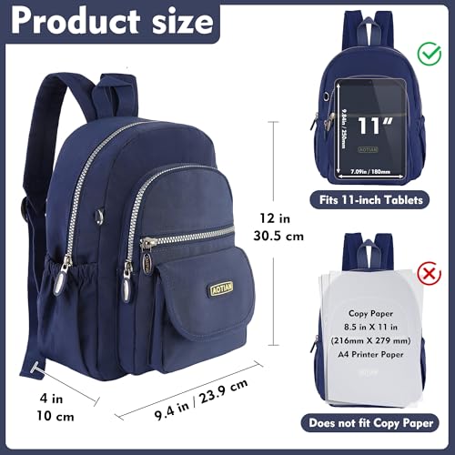 AOTIAN Mini Nylon Women Backpacks Casual Lightweight Small Daypack for Girls - Image 3