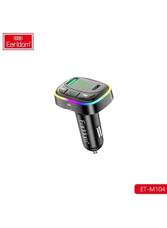 Earldom مشغل MP3 بلوتوث للسيارة Earldom ET-M104 - Image 4