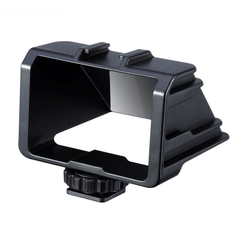 UURIG Selfie Flip Screen: 2 Cold Shoe Mounts, Universal Compatibility, Compact Lightweight Design - Periscope Imaging Tech, Mirrorless Camera Flip Screen for Vlog Video Shooting Live Streaming - Image 5