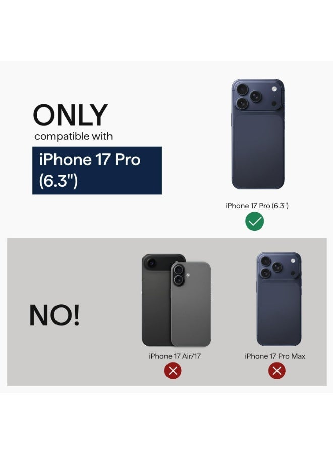 MONOGUE iPhone 17 Pro Case 6.3" with Camera Control Button, Compatible with MagSafe, Ultra-Slim Case with Caseless Touch Feeling, 1500D Aramid Fiber Woven - Image 2