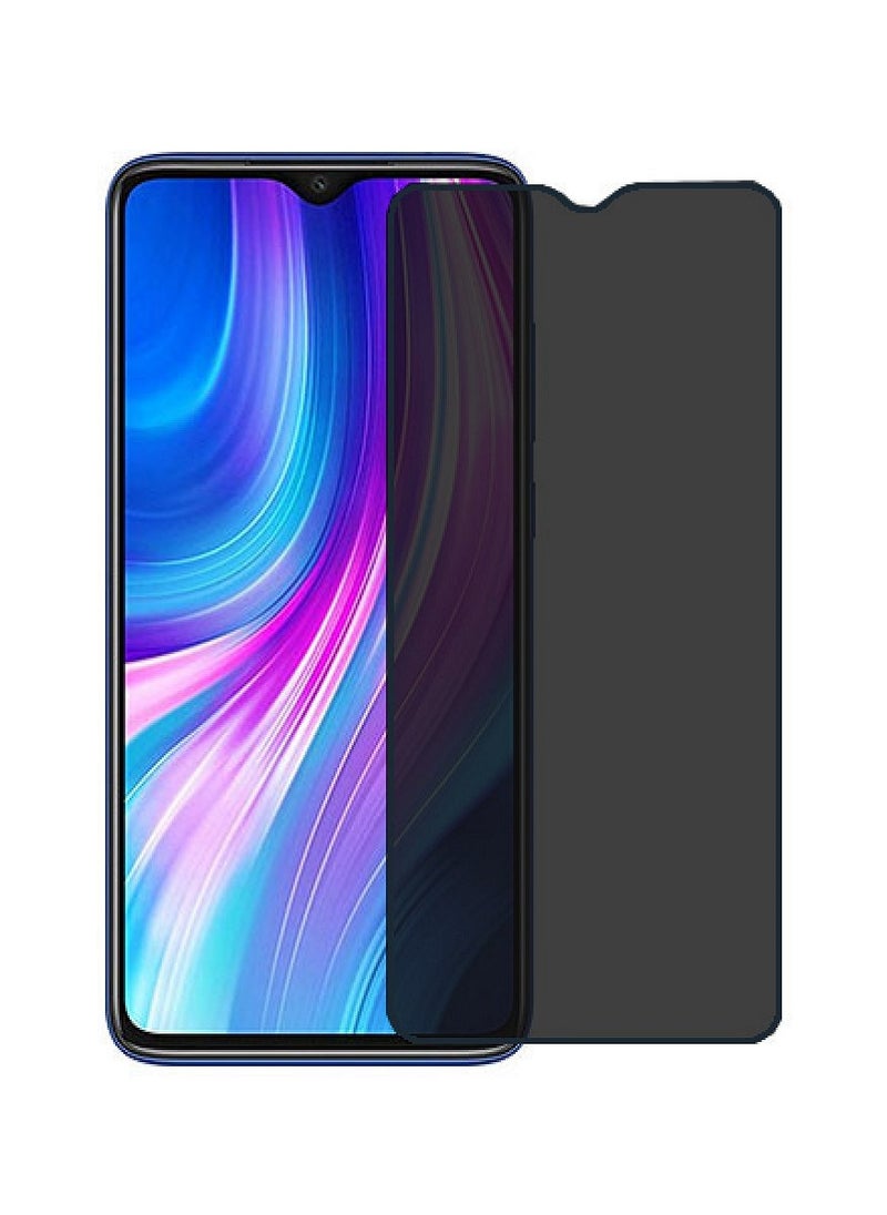 we3 Tempered Glass Screen Protector Anti-Spy Privacy Designed For Xiaomi Redmi Note 8 Full Screen Coverage And Bubble Free  - Image 1
