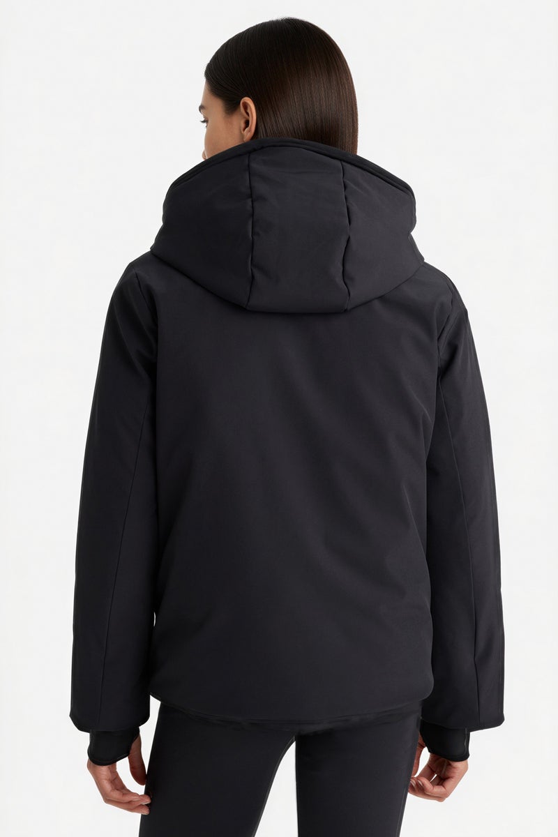 ديفاكتو جاكيت وتر بروف قصة عادية بكابيشون وبطانة صوفية - Image 4