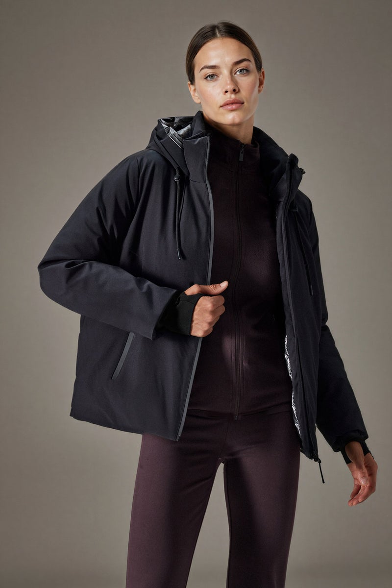 ديفاكتو جاكيت وتر بروف قصة عادية بكابيشون وبطانة صوفية - Image 1