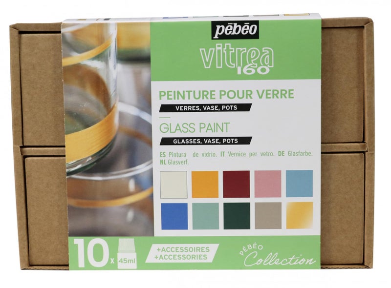 Pebeo Vitrea 160 Collection Case 10 x 45ml # 2 - Image 1