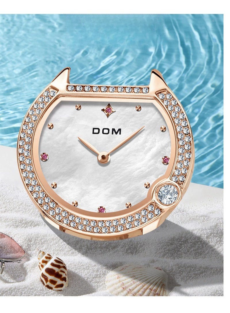DOM ساعة نسائية كوارتز مقاومة للماء - Image 4
