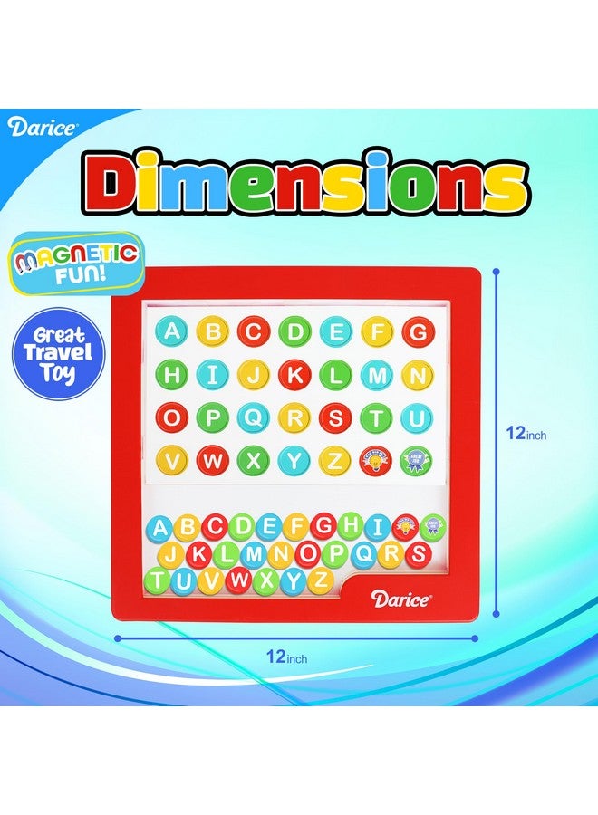 داريس لوحة رسم مغناطيسية مع مجموعة حروف للأطفال - لوحة نقاط مغناطيسية مع قلم مغناطيسي وخرز وبطاقات نشاط - لعبة تعليمية تعليمية - أساسيات السفر بالطائرة والسيارة للأطفال - Image 5