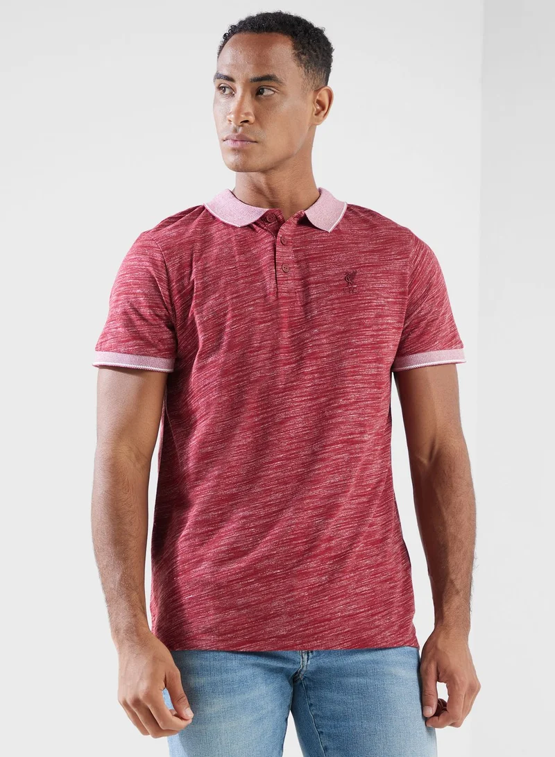 Liverpool FC Liverpool Space Dye Polo