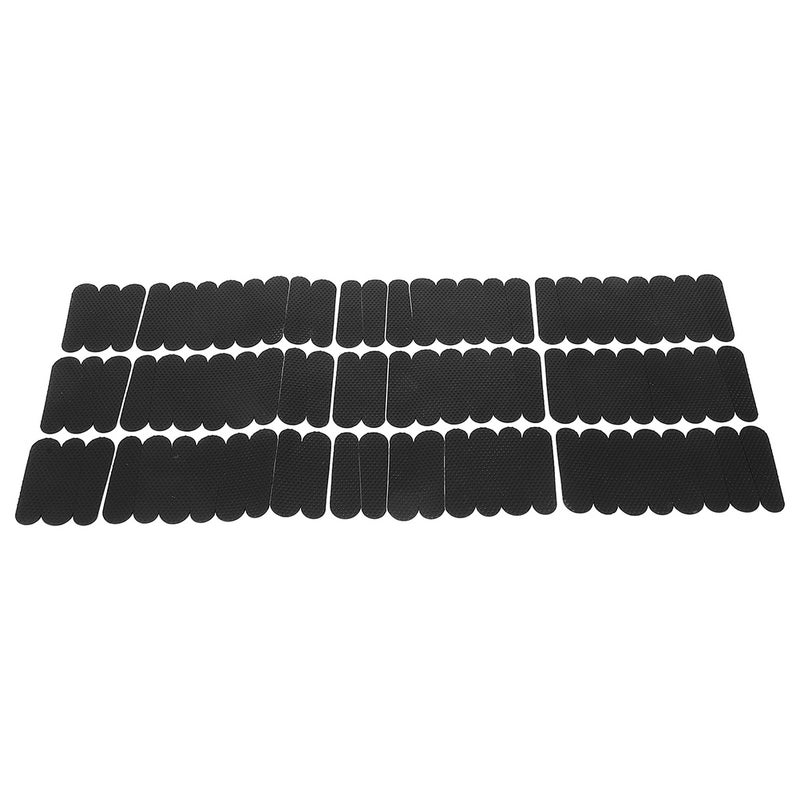 200pcs Non- Adhesive Strips for Clothing Hangers Silicone Anti-Skid Pads with Fins Protect Clothes from Slipping Deformation Closet Organization - Image 4