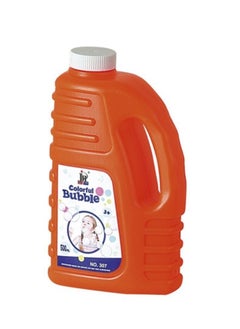 Fitto Bubble Gun Liquid Refill - Half Liter Bottle For Bubble Machines, 500Ml, Red