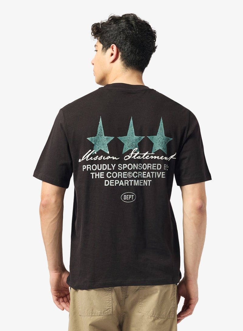 JACK & JONES Graphic Crew Neck T-Shirt - Image 2