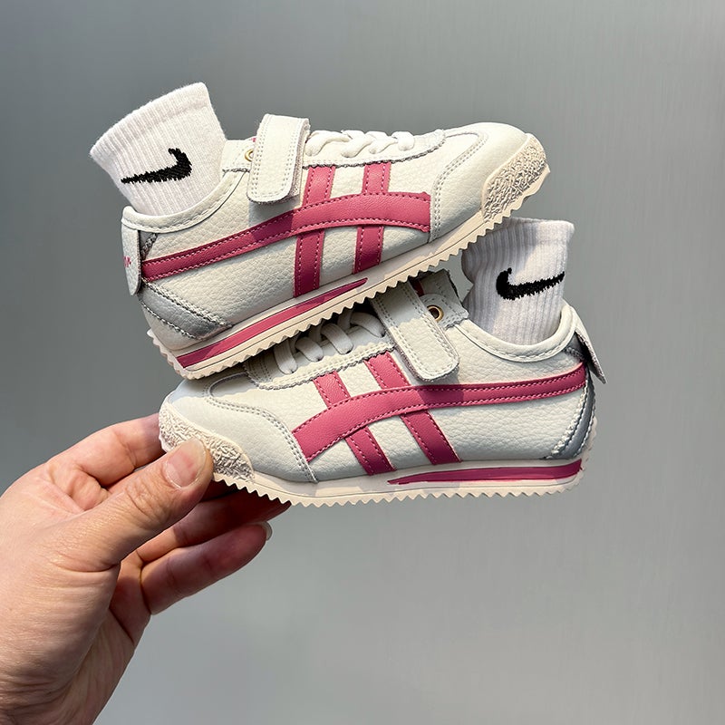 أحذية البنات أحذية Forrest Gump 2025 ربيع وخريف أحذية رياضية جديدة للأطفال أحذية رياضية للأولاد أحذية أبيضة للأطفال - Image 2