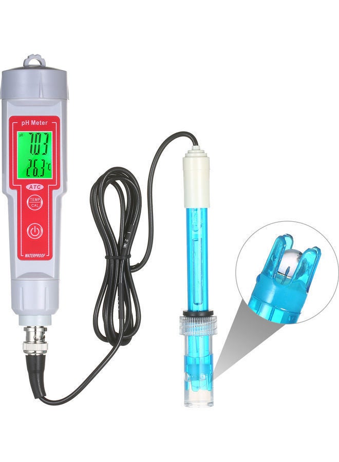 NIBEMINENT pH-618L Portable Pen Type pH Test Gauge Multicolor 19.50X5.50X16.80cm - Image 4