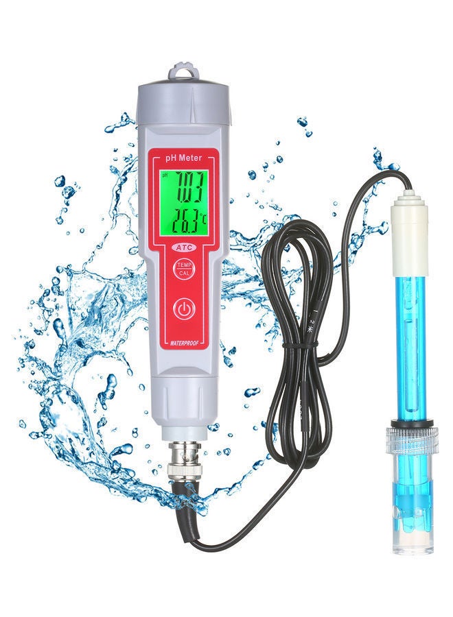 NIBEMINENT pH-618L Portable Pen Type pH Test Gauge Multicolor 19.50X5.50X16.80cm - Image 3